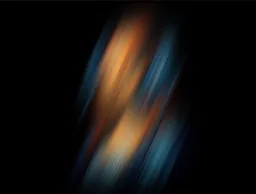 Video with motion blur in horizontal direction simulating fast camera movement