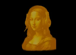 Video with three-tone color mapping creating artistic poster-like appearance