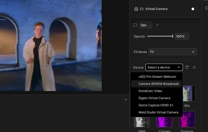 macOS Video Effects